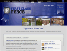 Tablet Screenshot of fcfence.com
